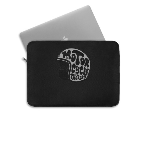 Motorcycle Therapy Laptop Sleeve