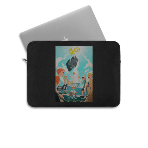 Nct We Go Up Art Cartoon Album Cover Laptop Sleeve