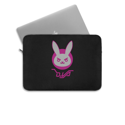 Overwatch Dva Bunny Ann Vectorized Laptop Sleeve