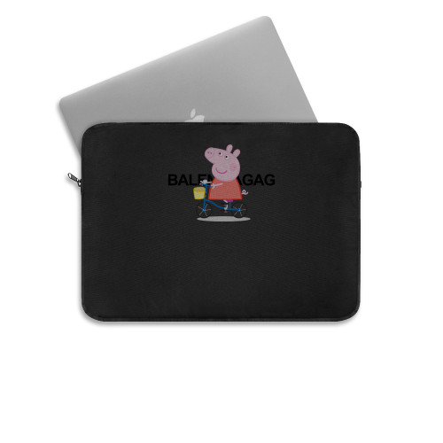 Peppa Pig X Balenciaga Parody Laptop Sleeve