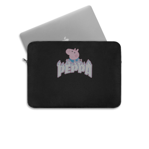 Peppa Thrasher Parody Laptop Sleeve