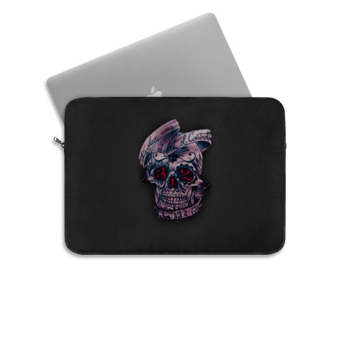 Pierce The Veil Hold On Till May Skull Laptop Sleeve