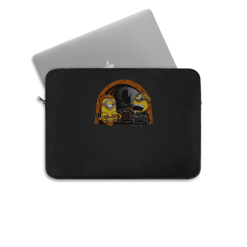 Princess Leia Slave And Luke Skywalker Minion Star Wars Laptop Sleeve