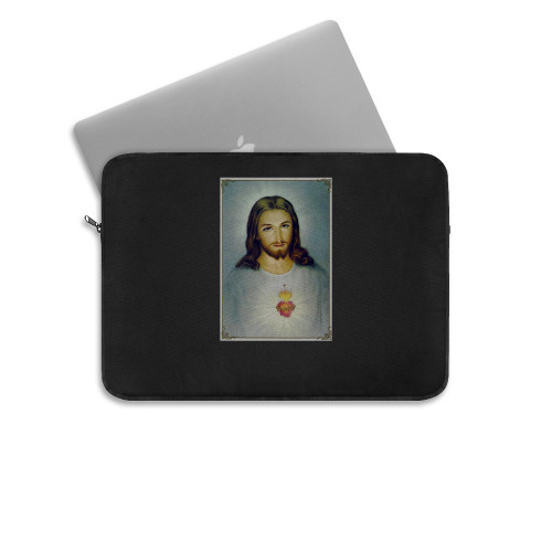 Sacred Heart Of Jesus Christ Laptop Sleeve