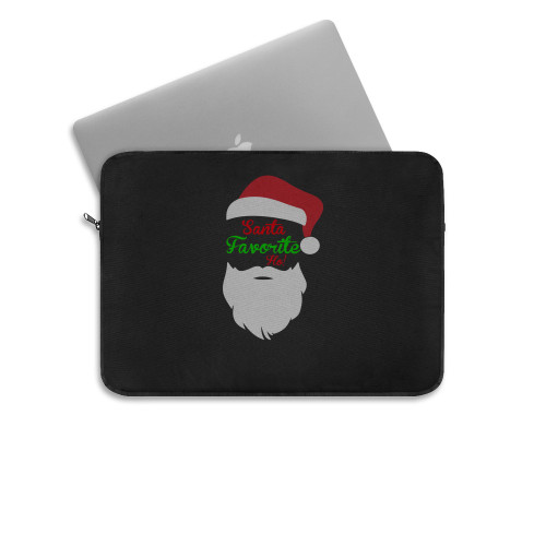 Santa Favourite Ho Laptop Sleeve