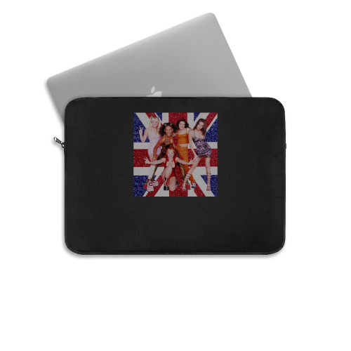 Space Girls British Flag Laptop Sleeve