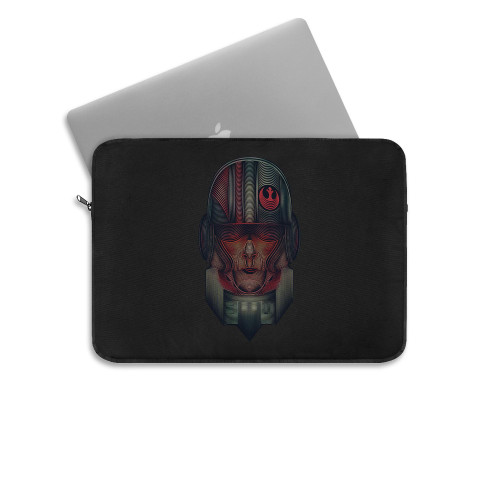 Star Wars The Force Awakens Resistance Army Illustrations Fan Art Laptop Sleeve