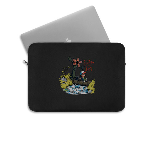 Stranger Things Dustin And Dart Laptop Sleeve