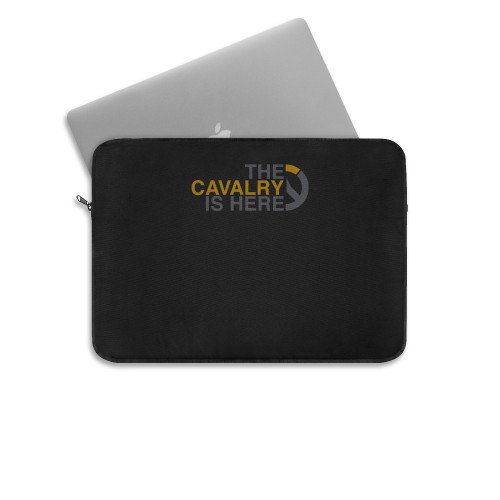 The Cavalrys Here Overwatch Laptop Sleeve