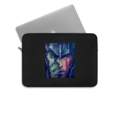 Thor And Hulk Ragnarok Laptop Sleeve