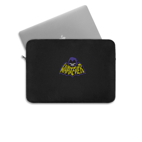 Whatever Batman Logo Laptop Sleeve