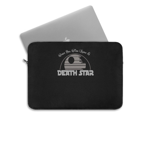 When You Wish Upon A Death Star Laptop Sleeve