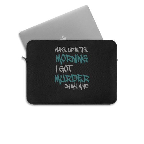 Ynw Melly Murder On My Mind Ann Vectorized Laptop Sleeve