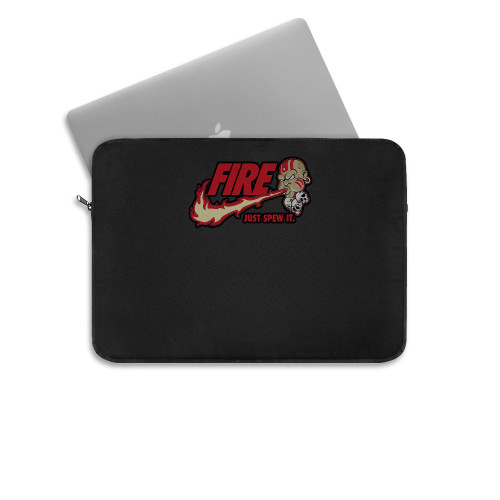 Yoga Flame Street Fighter Laptop Sleeve