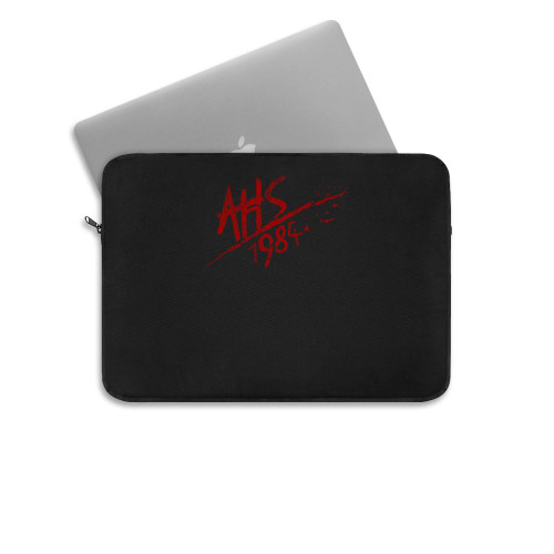 Ahs 1984 American Horror Story 1984 Grunge Logo Laptop Sleeve