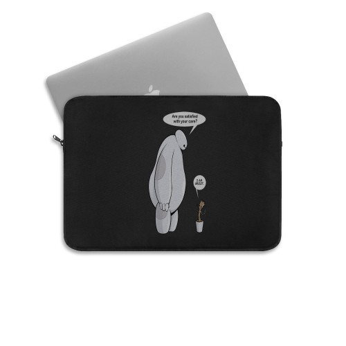 Are You Satisfied With Your Care I Am Groot Laptop Sleeve