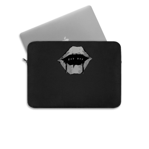 Bad Guy Billie Eilish Lips Laptop Sleeve