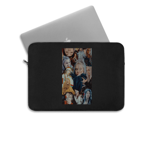 Billie Eilish Collage Laptop Sleeve