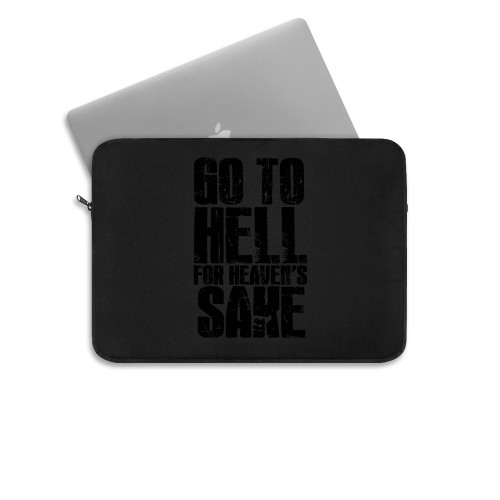 Bring Me The Horizon Go To Hell For Heaven Sake Laptop Sleeve