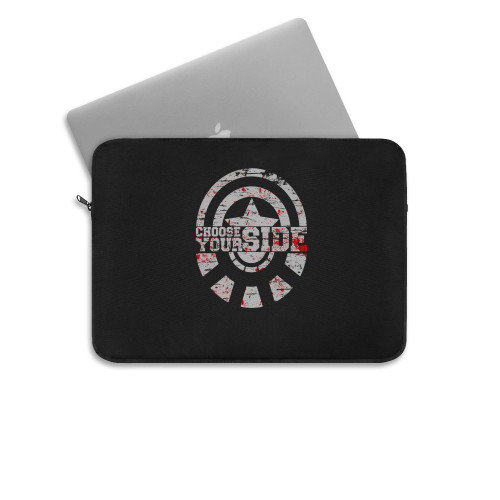 Civil War Choose Your Side Laptop Sleeve