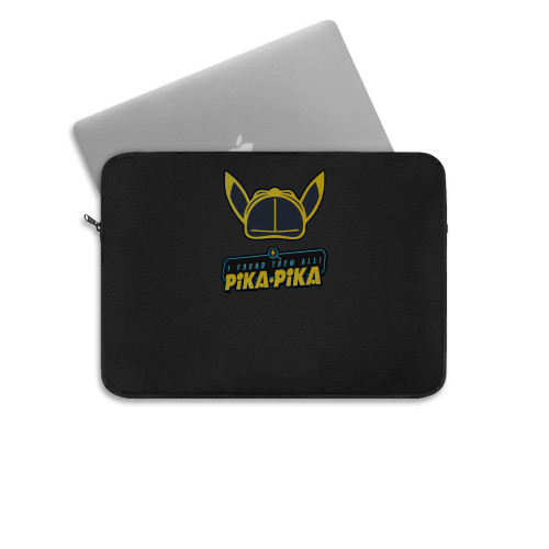 Detective Pikachu Pokemon Pika Pika Laptop Sleeve