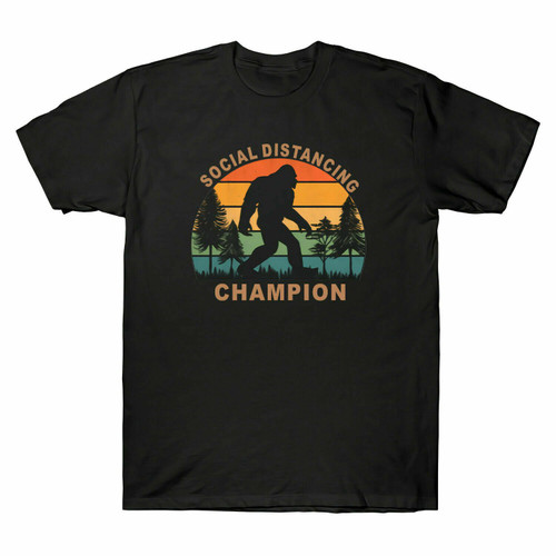 Social Distancing Champion Man's T-Shirt Tee