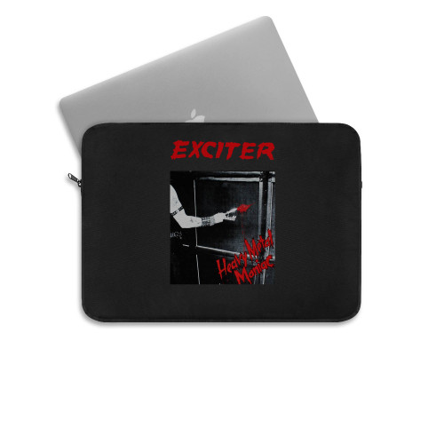 Exciter Heavy Metal Maniac Anvil Anthrax Speed Thrash Laptop Sleeve