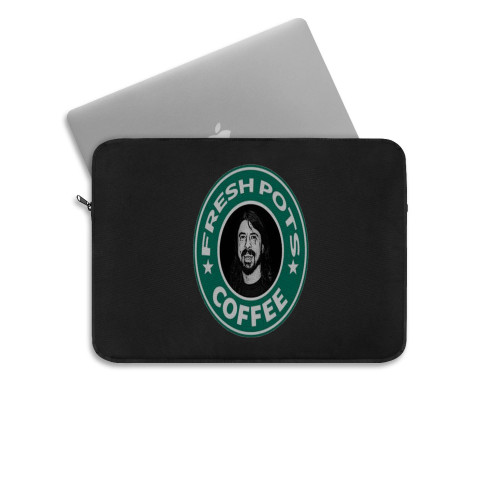 Fresh Pots Dave Ghrol Coffee Starbucks Parody Laptop Sleeve