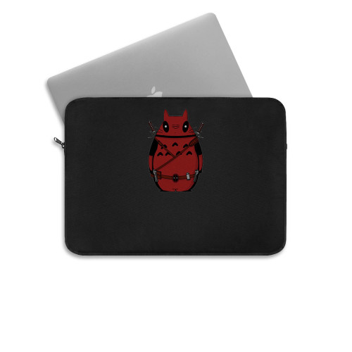 Funny Deadpool Slogan Laptop Sleeve