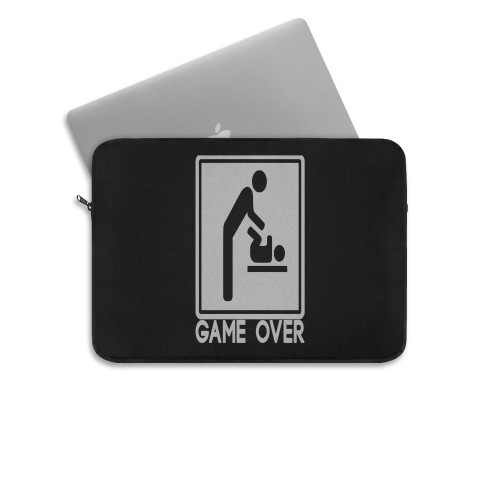Game Over Emoticons Laptop Sleeve