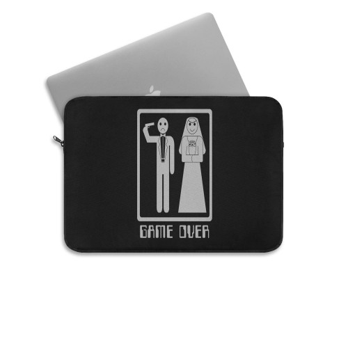 Game Over Married 2 Laptop Sleeve