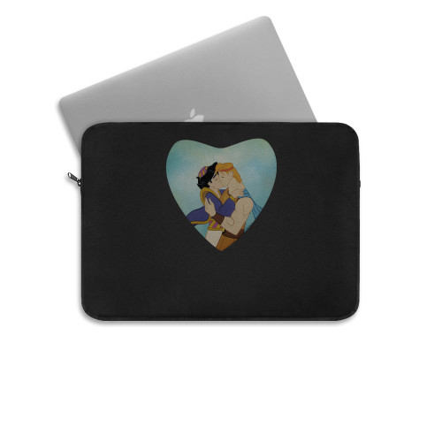 Gay Pride Princes Aladdin And Hercules Laptop Sleeve