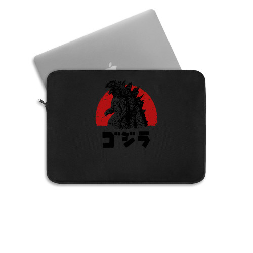 Godzilla Sunset Japan Tokyo Monster Laptop Sleeve