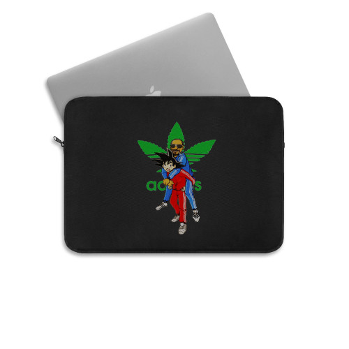Goku Snoop Dogg Adidas Cannabis Laptop Sleeve