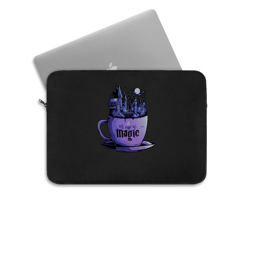 Harry Potter A Cup Of Magic Laptop Sleeve