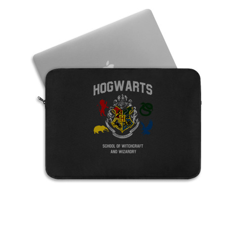 Harry Potter Hogwarts Crest School Of Witchcraft Laptop Sleeve