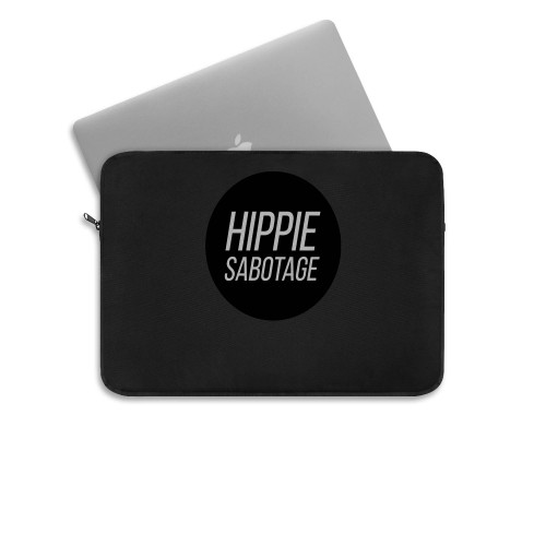 Hippie Sabotage Title With Rounded Laptop Sleeve Hippie Sabotage Title With Rounded Laptop Sleeve