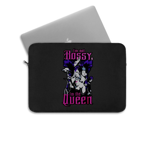 I Am Not Bossy I Am The Queen Laptop Sleeve