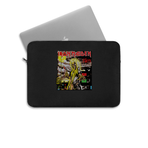 Iron Maiden Killers Album Poster Laptop Sleeve