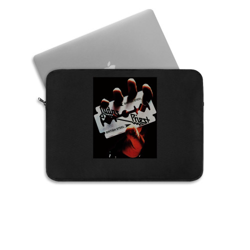 Judas Priest British Steel Album Cover Laptop Sleeve