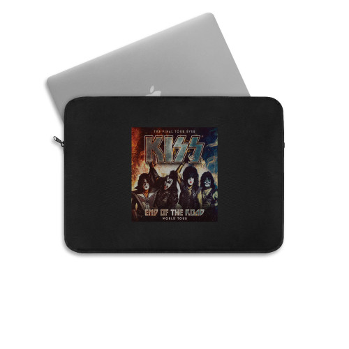 Kiss The Final Tour Ever End Of The Road World Tour Laptop Sleeve