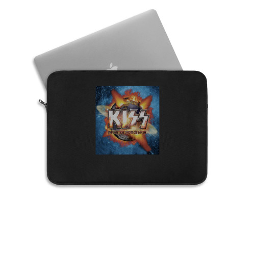 Kiss Tour Concert The Hottest Show On Earth Laptop Sleeve