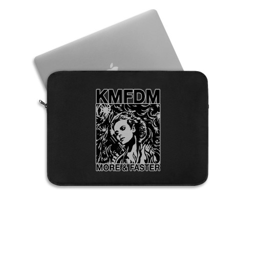 Kmfdm More And Faster Industrial Kraut Mdfmk Excessive Force Laptop Sleeve