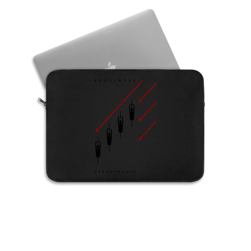 Kraftwerk Aerodynamik Electronic Synth Neu Krautrock Laptop Sleeve
