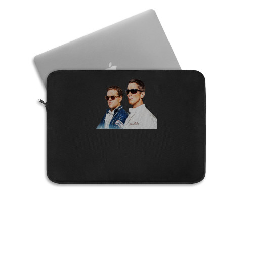 Le Mans 66 Matt Damon And Christian Bale Laptop Sleeve Le Mans 66 Matt Damon And Christian Bale Laptop Sleeve