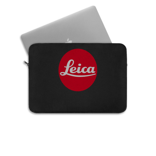 Leica Red Logo Laptop Sleeve