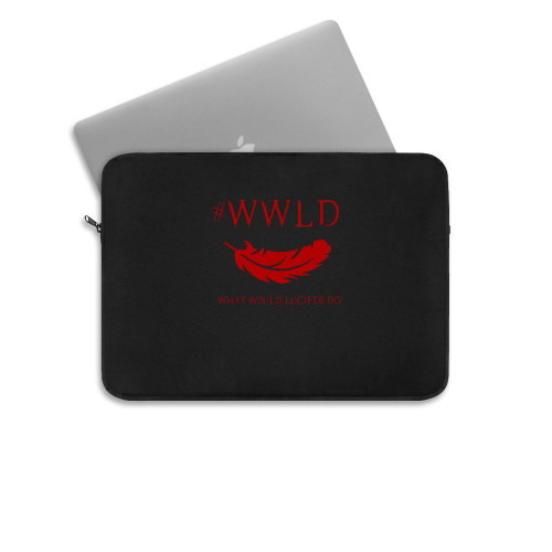 Lucifer Morningstar Wwld What Would Lucifer Do Laptop Sleeve