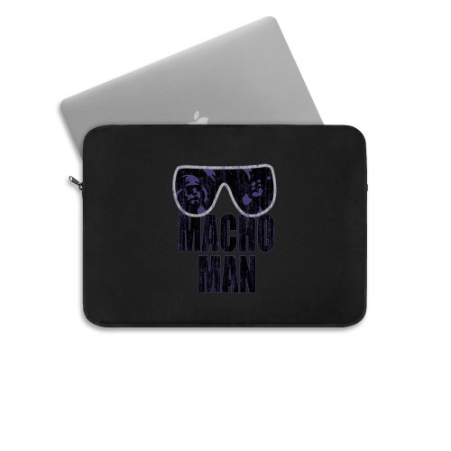 Macho Man Sunglasses Laptop Sleeve