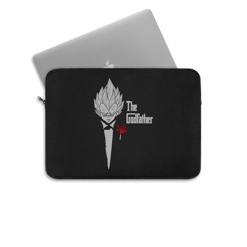 Majin Vegeta The God Father Of Saiyan Laptop Sleeve