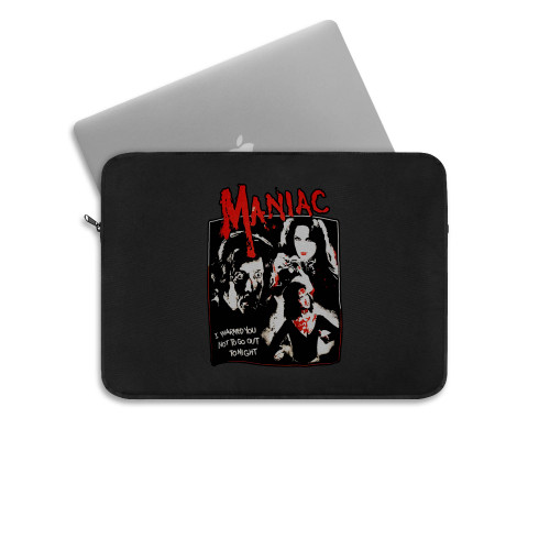 Maniac Movie Retro Laptop Sleeve